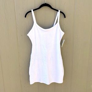 Abercrombie & Fitch White Terry Mini Dress. Size S. NWT